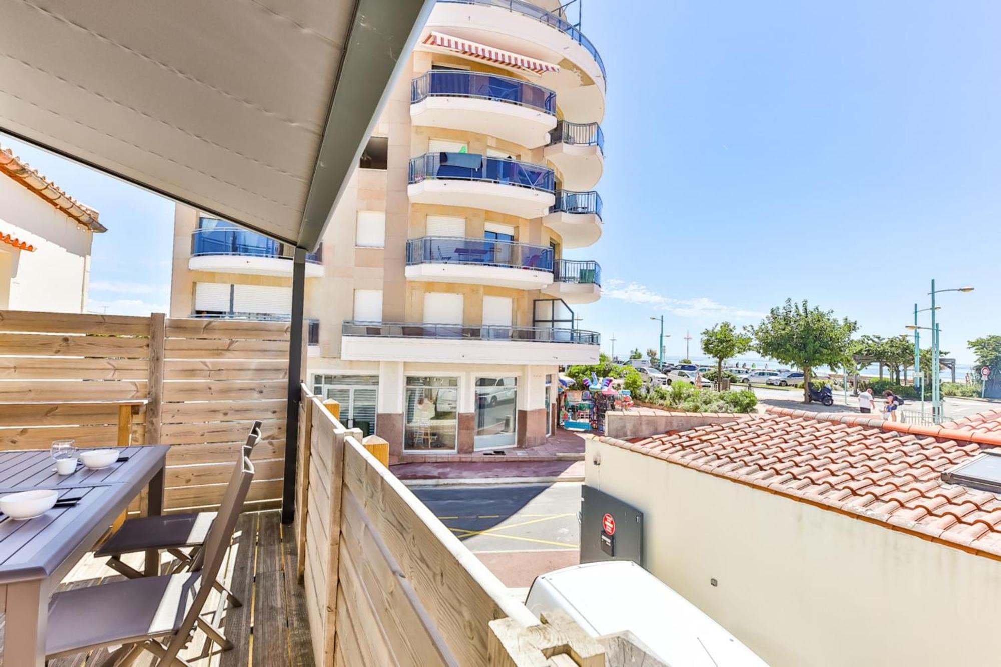 Cote Plage - Vue Mer - Terrasse Σαιν-Ζαν-ντε-Μον Εξωτερικό φωτογραφία
